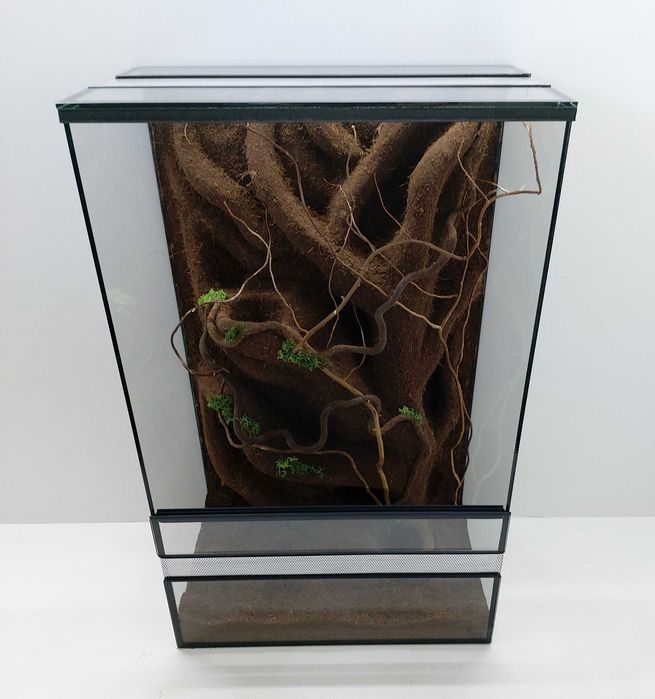 Terrarium dla gekona orzęsionego, płaczącego, pająka TW05T AquaWaves