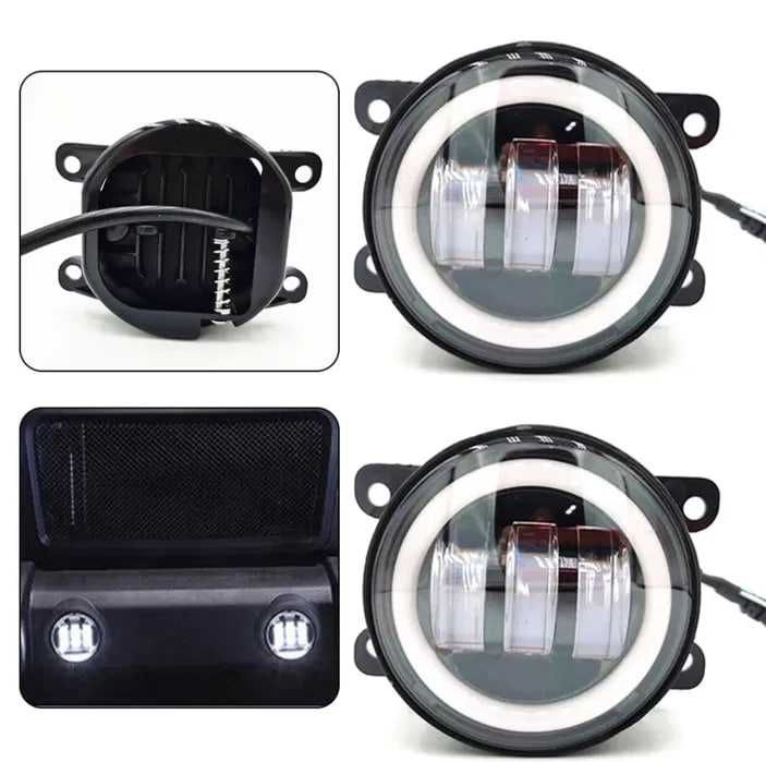 Протитуманки LED 90 мм Renault Nissan Subaru Ford Mitsubishi Hond