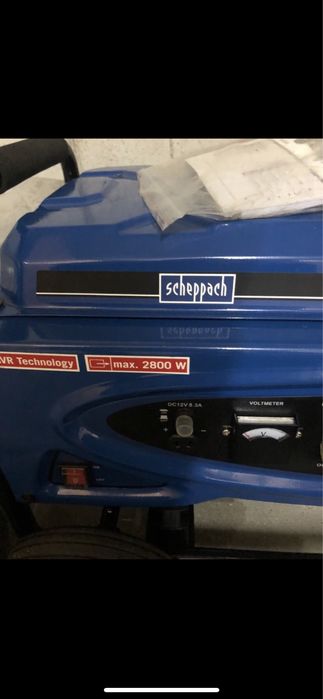 Генератор однофазный бензиновый Scheppach SG3200