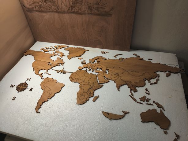 Mapa Mundo Utilidades E Decoracao Olx Portugal