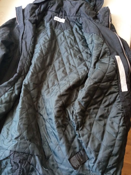 H&M  kurtka jesienna lekko ocieplana kaptur r 140