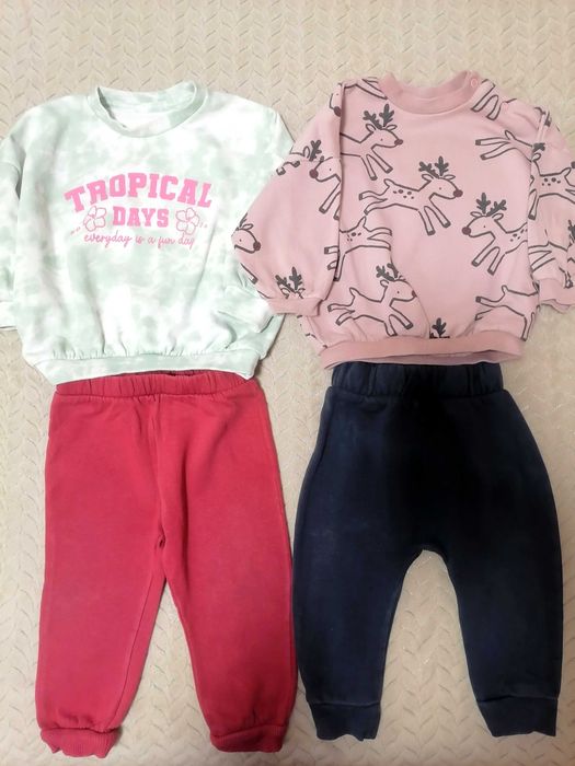 Лот набір одягу на дівчинку 6-9 місяців