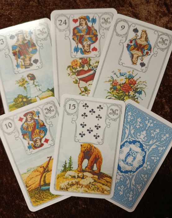 Колода карт Ленорман Голубая Сова, оракул