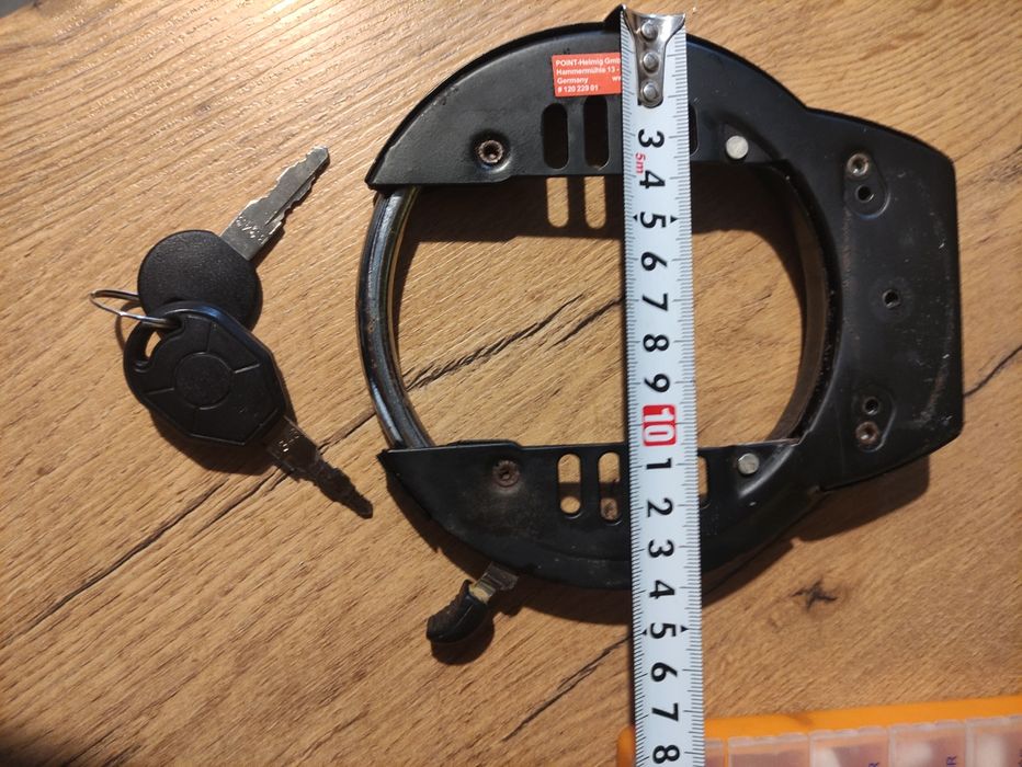 Zapięcie zamknięcie rowerowe  blokada rowerowa podkowa