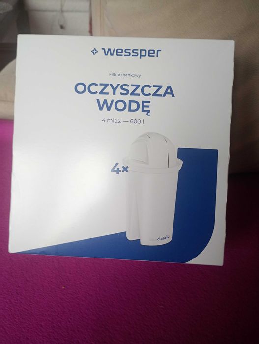 Wessper filtry do wody 4 sztuki