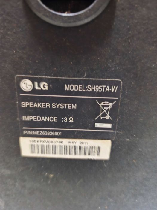 Sistema de som Home Cinema LG