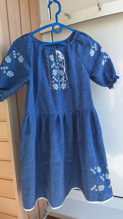Плаття- вишиванка, 7-10 років