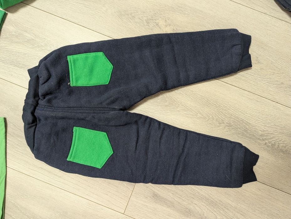 Комплект теплый (кофта, штаны, жилетка) next 12-18-24 м (1,5-2 года)