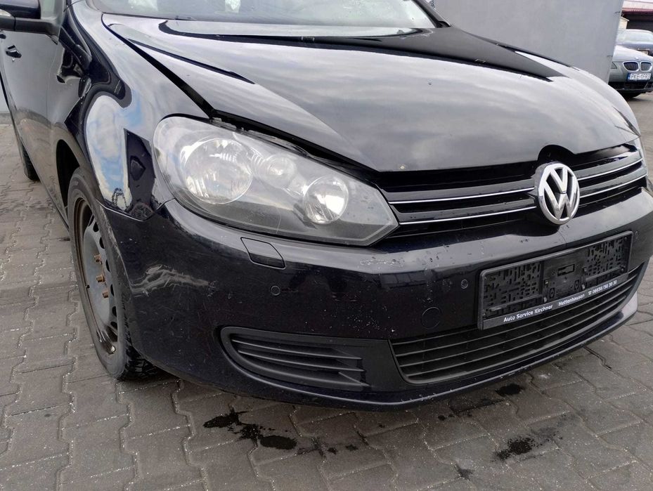 maska przód przednia VW Golf VI HB czarna LC9X, części