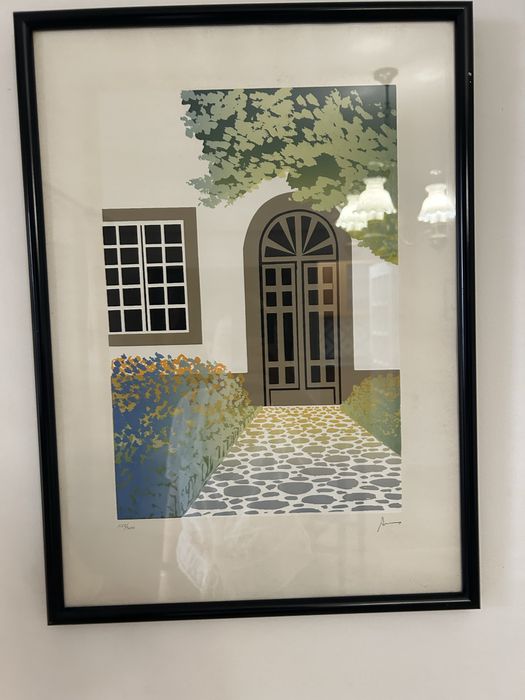 Conjunto 4 serigrafias numeradas e assinadas