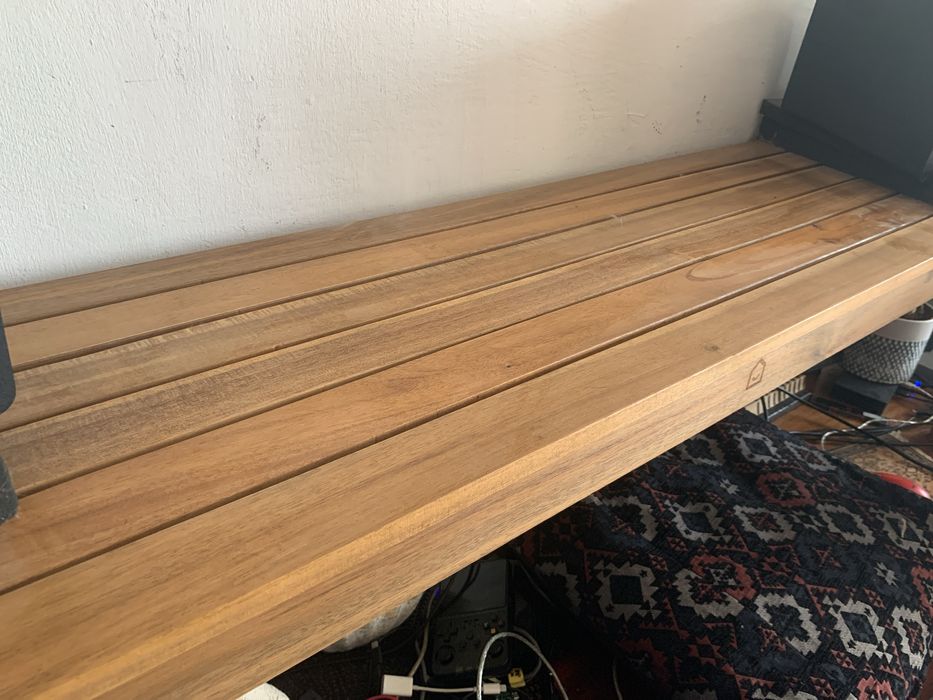 Ława ogrodowa 160 szer x 35 gleb x 44.5 cm wys