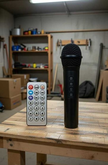 Колонка блютуз колонка з мікрофоном колонка караоке колонка портативна