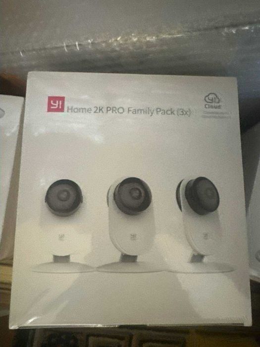 Набір з 3штут IP-камера YI Home 2K PRO White (Міжнародна версія)
