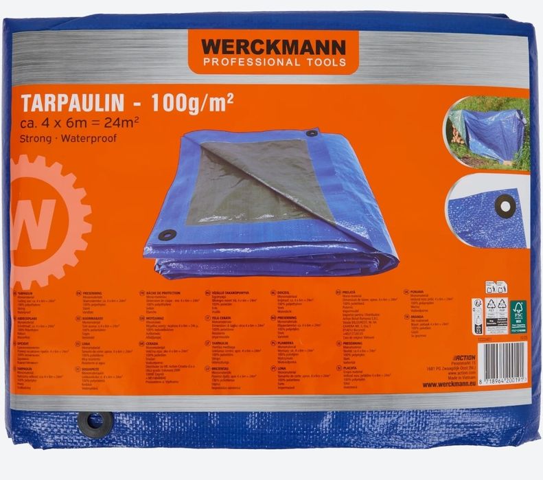 Lona  4x6 metros Impermeável