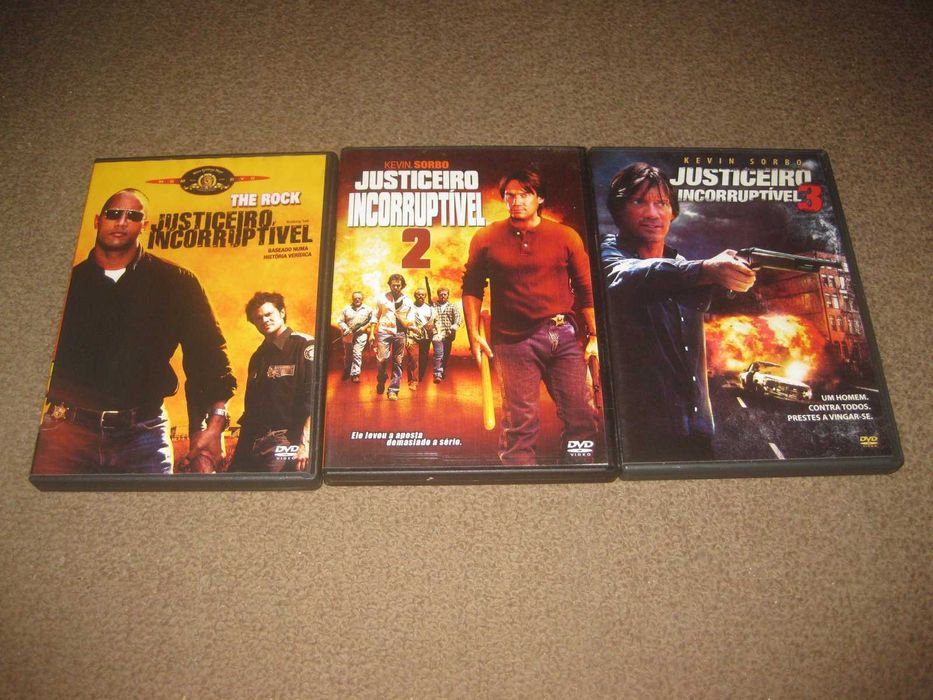 Colecção Completa em DVD "Justiceiro Incorruptível"