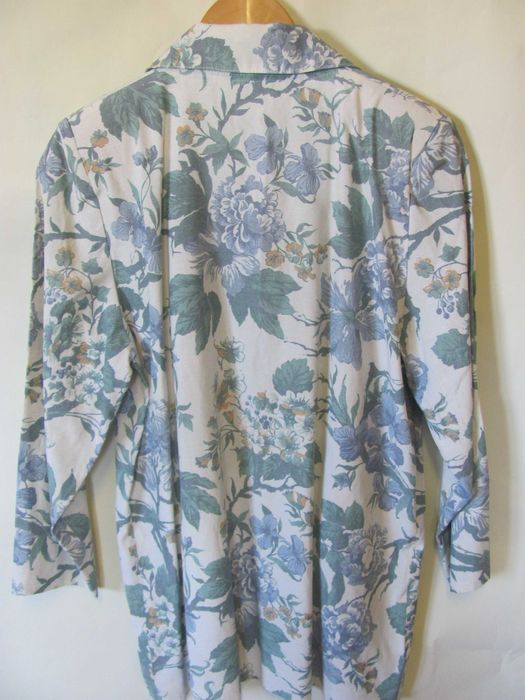 Blazer estampado, abotoado