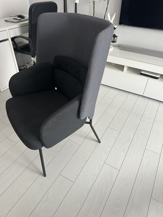Fotel ikea szary