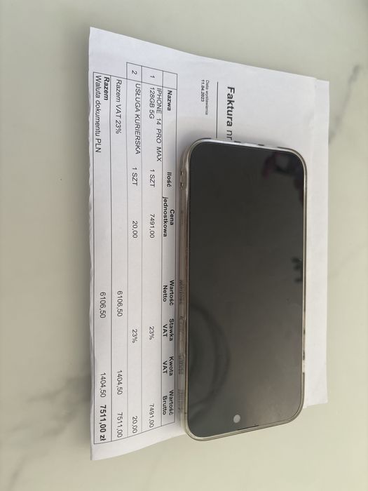 Iphone 14 pro max gold 128