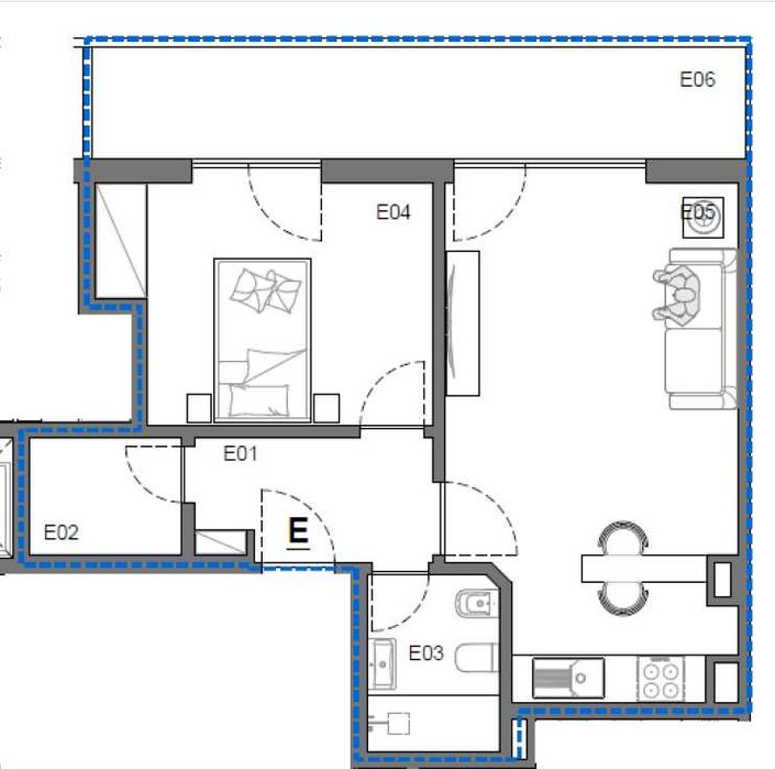 Apartamento NOVO Curia