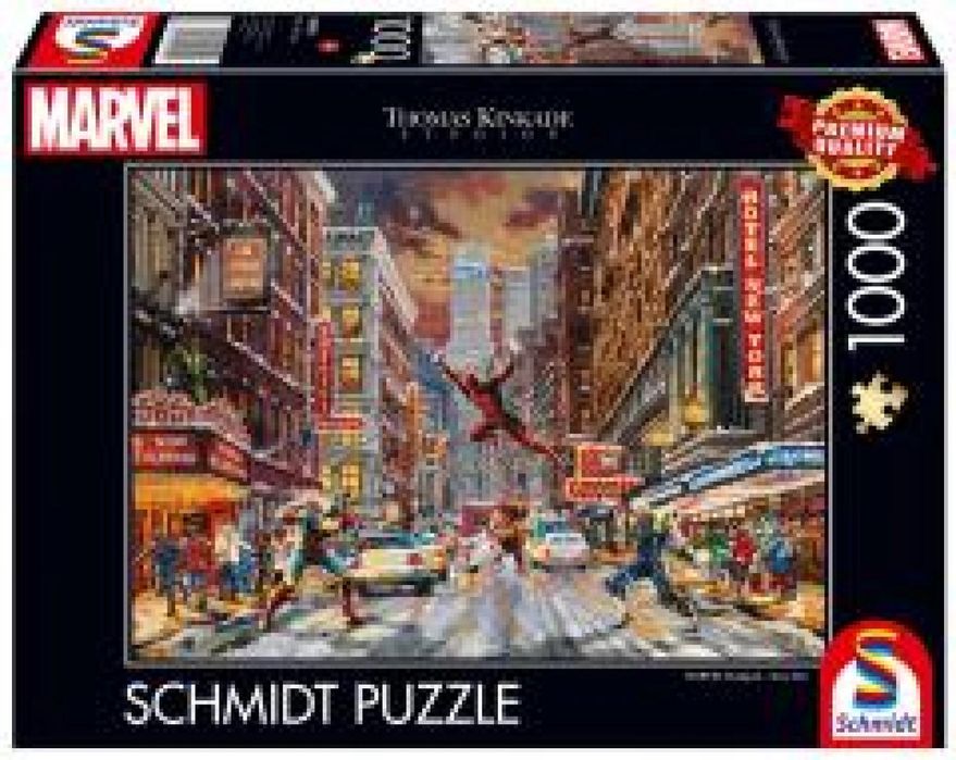 Puzzle PQ 1000 Thomas Kinkade Deadpool Marvel G3 pudełko,273x382 mm