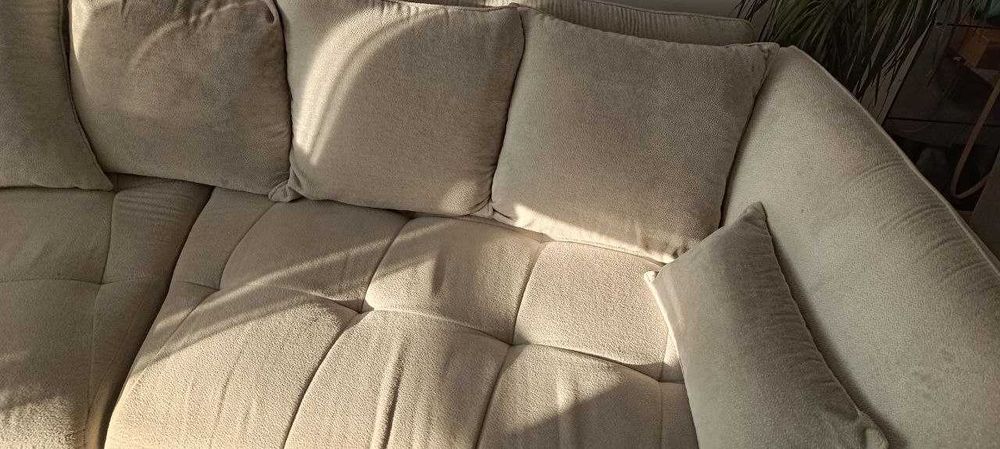 Sofa 5 osobowa szara
