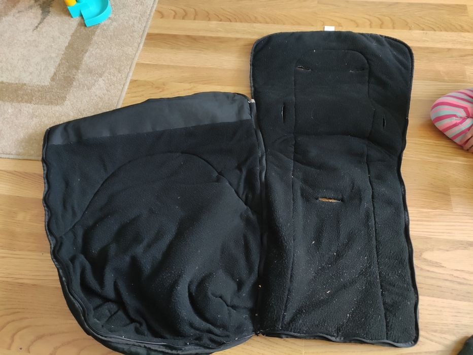 Śpiworek do wózka CHICCO granatowo-czarny