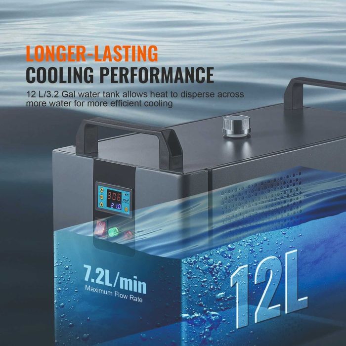 VEVOR Industrial Water Chiller Laser Chiller  NOVO SEM USO