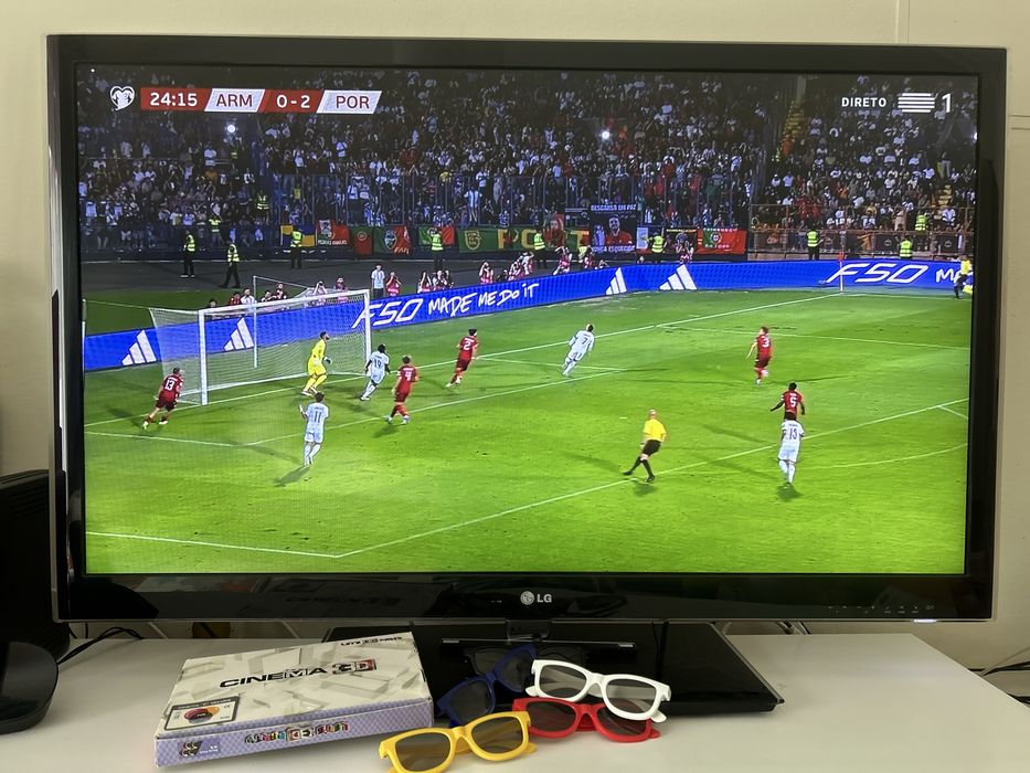 TV LG 47" - Cinema 3D LED Plus TV com Smart TV, Full HD - 47LW5500