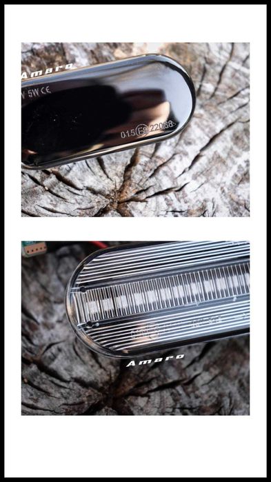 Piscas Dinâmicos Led VW Golf MK3/4, Polo, Passat, Bora, Ibiza 6L (2 Co