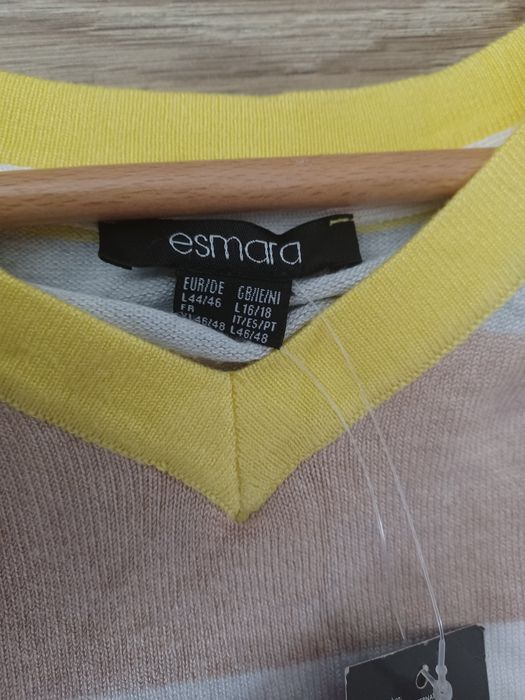 Nowy swetr damski rozm L 44/46