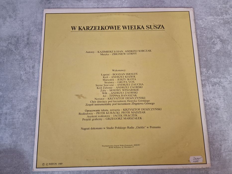 W Karzełkowie wielka susza winyl