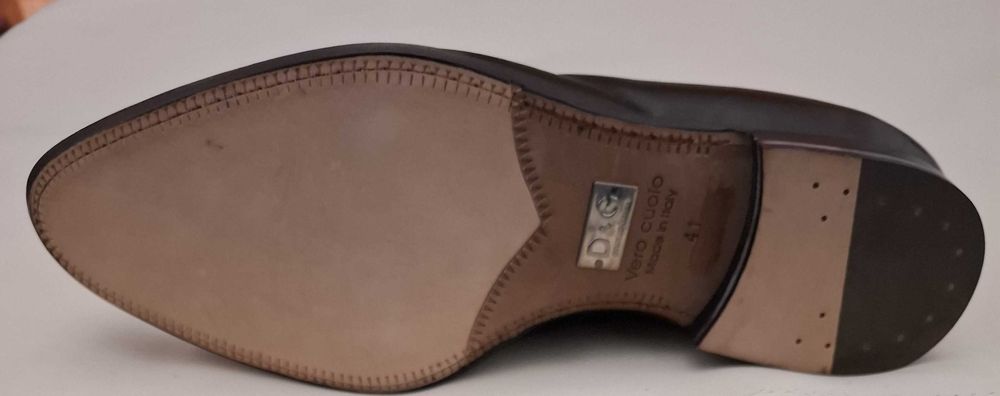 Sapatos novos castanhos Dolce & Gabbana 41