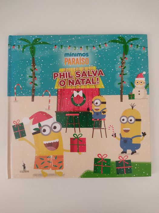 Livro "mínimos paraíso- Phil salva o natal"