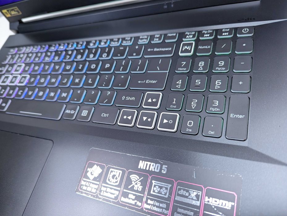 LAPTOP GAMINGOWY Acer Nitro RTX 3060 i5-11400H 144hz
