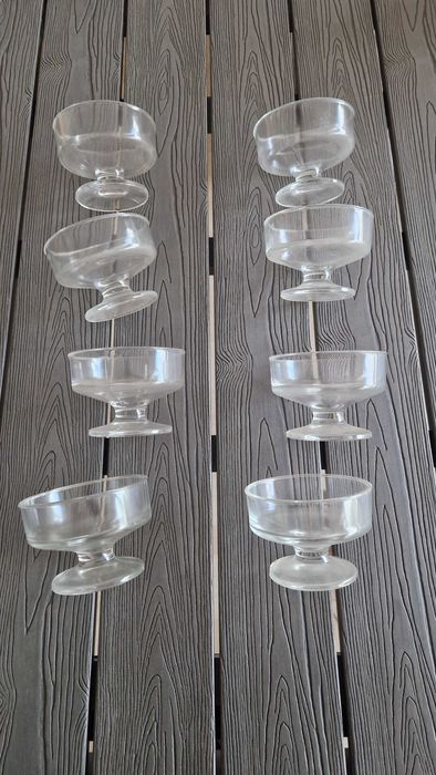 Conjunto 8 taças de vidro