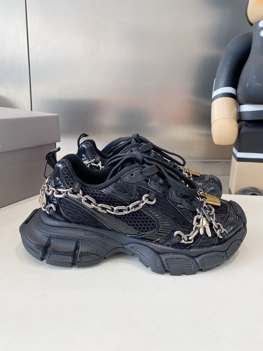 Кросівки Balenciaga Chain Lock чорні