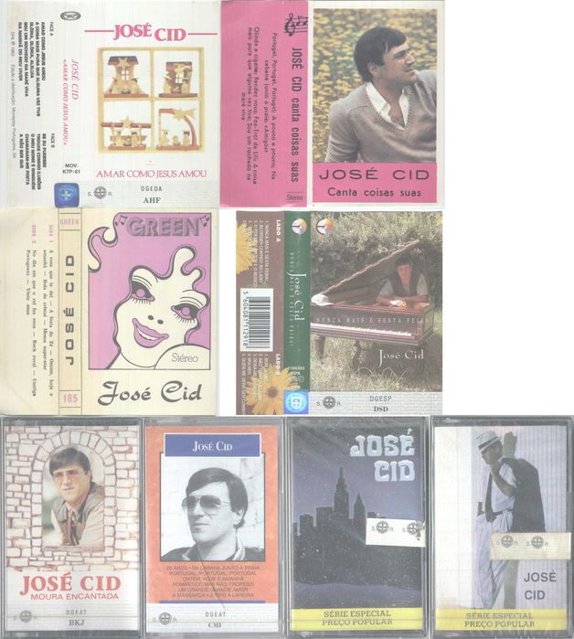 José Cid De Surpresa Cassetes CDs
