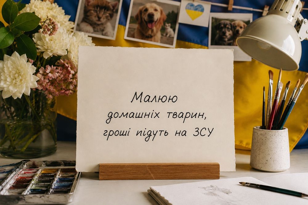 Малюю смішних домашніх тварин