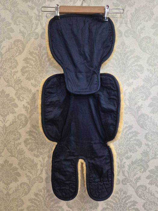 Вкладиш в автокрісло, візочок Jojo Maman Bebe 100% lambskin buggy