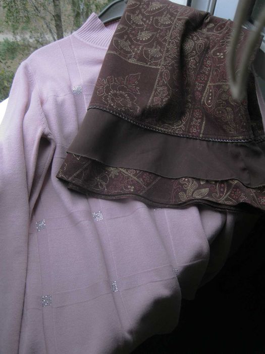 Юбка  трапеция микровельвет  хлопок   размер 50  спідниця