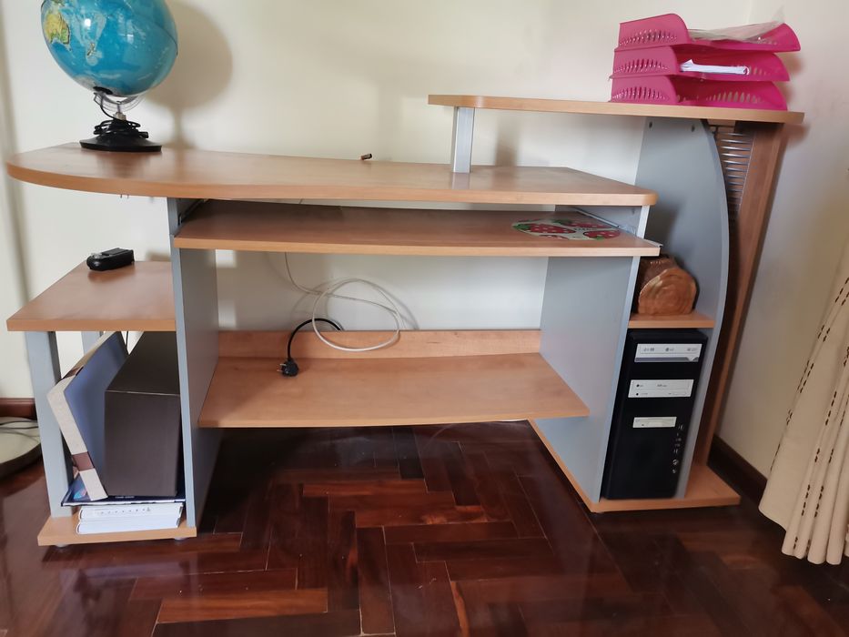 Mesa Secretaria Escritório Madeira