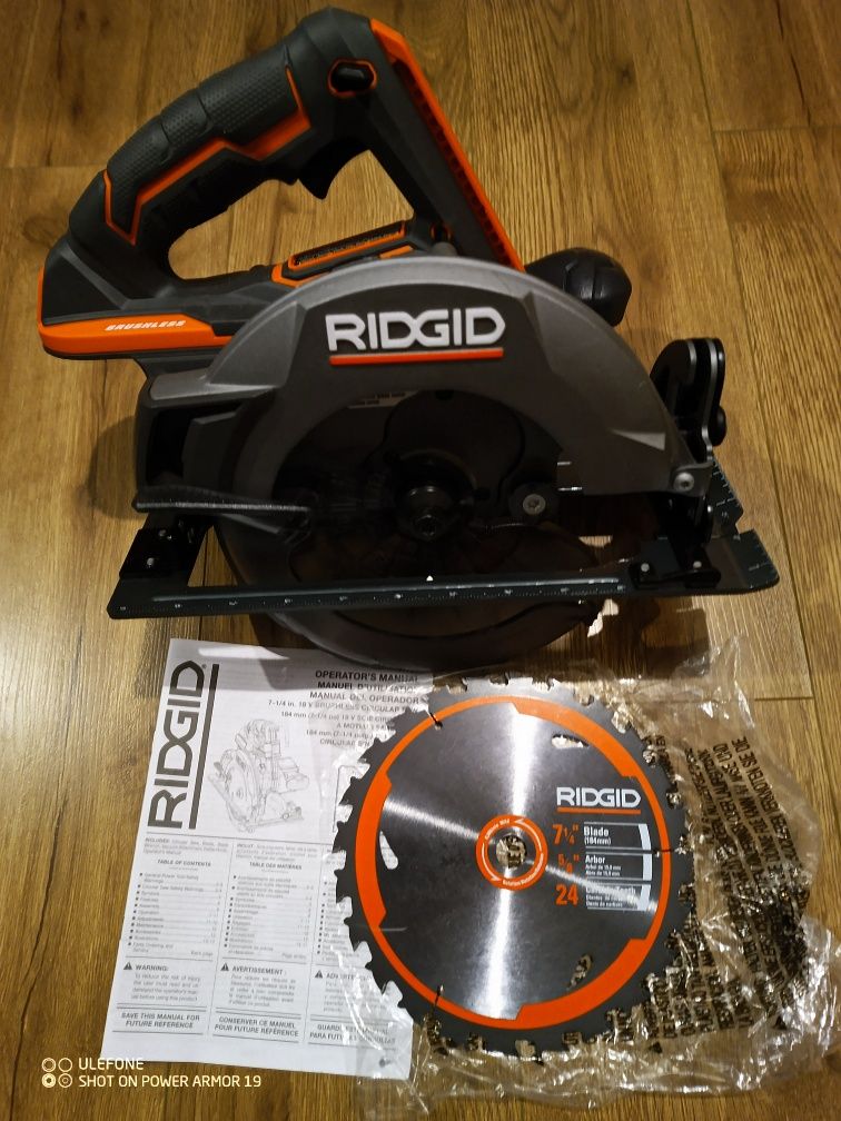 Ridgid R8654 18V 7 1 4 Brushless Circular Saw 4 500 Olx