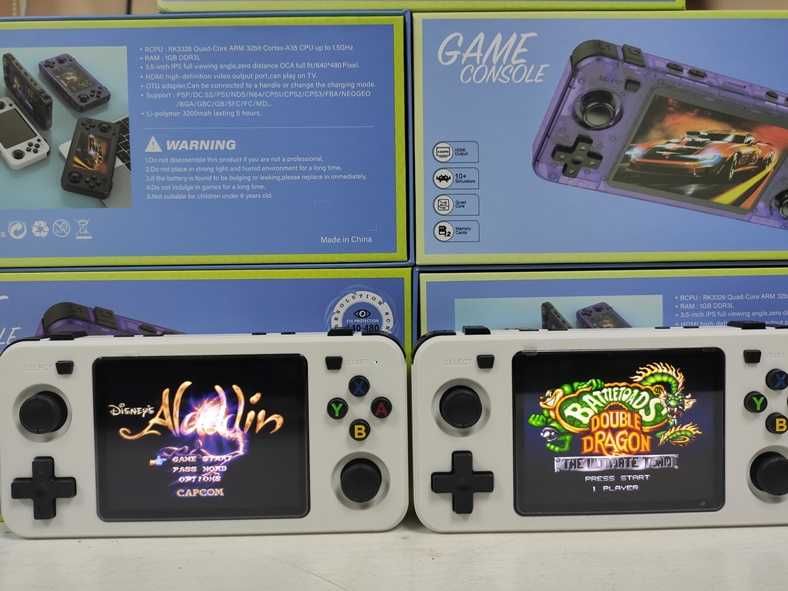 Портативна Ігрова Приставка Data Frog R36H БІЛА‼️НОВА‼️PlayStation PSP