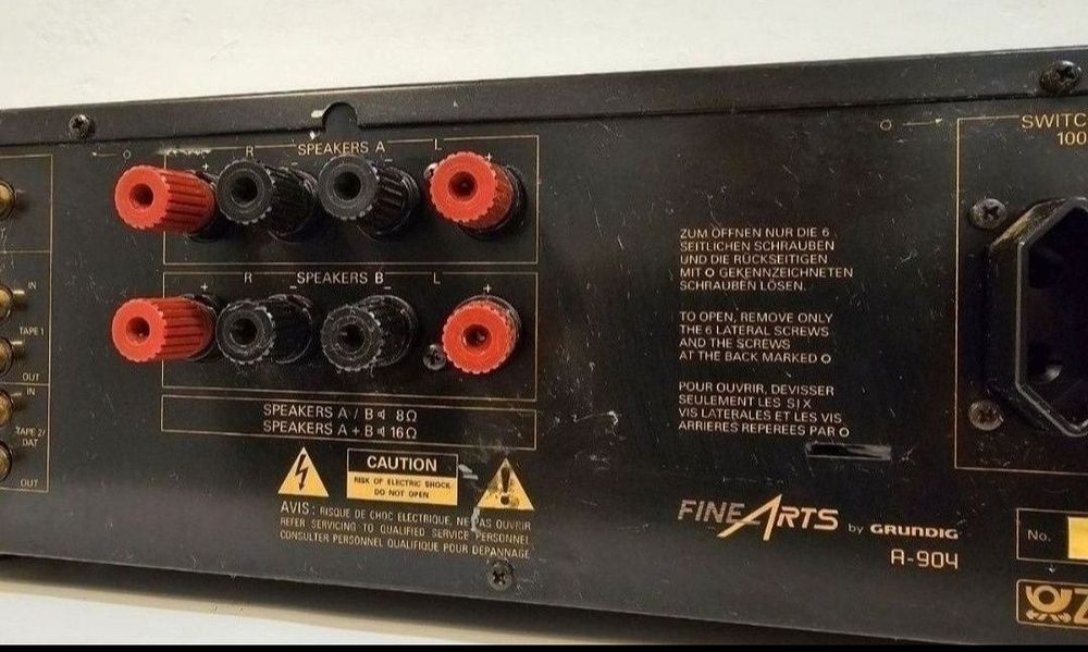 TOP! Wzmacniacz stereo Grundig A-904, 2*120w