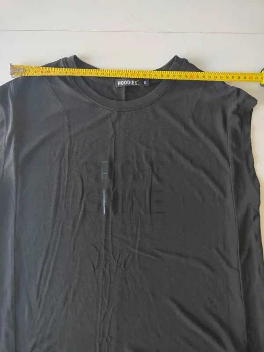 T-shirt / Top Preto Hoodies Bright Shine – Tamanho S