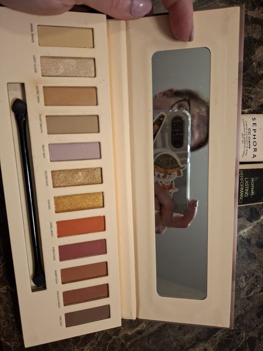 Sephora max factor revlon cienie blyszczyk