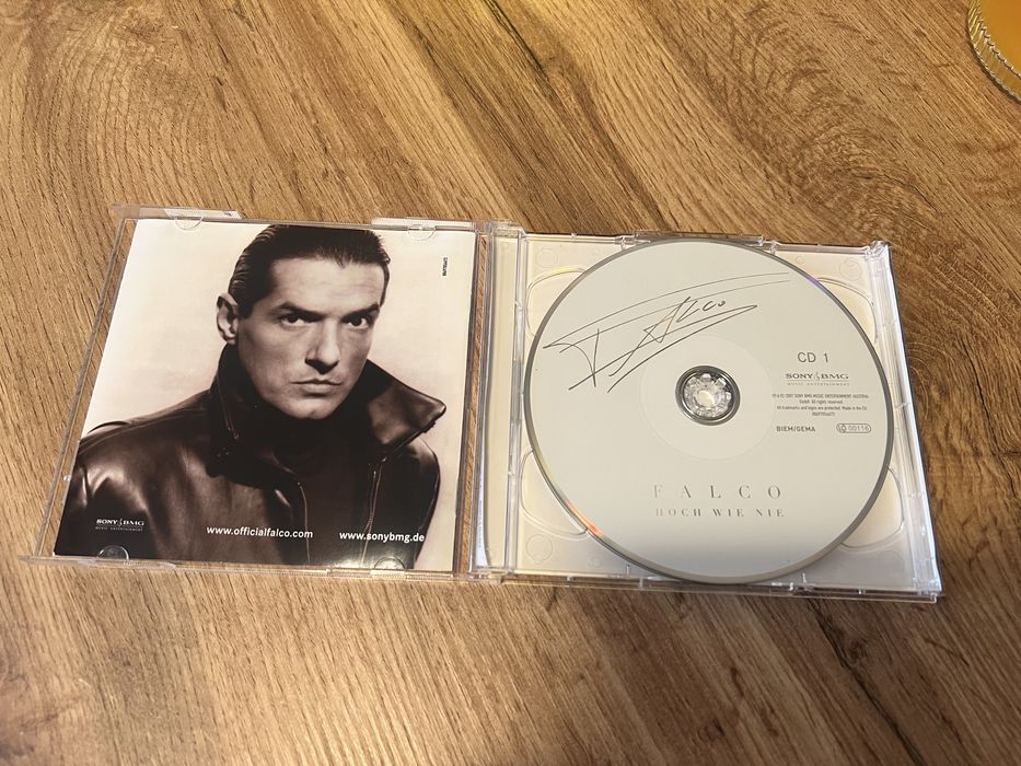FALCO  2CD Hoch wie nie Unikat! Stan idealny