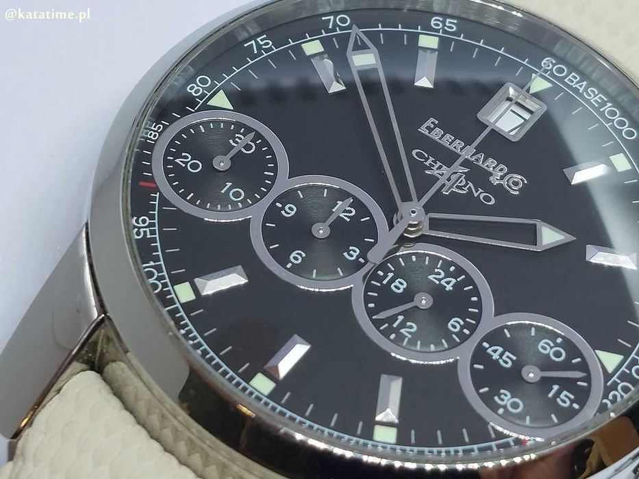 Zegarek męski Eberhard & Co.Chronograph ref. 31041 automatyczny data 40mm zegarek męski