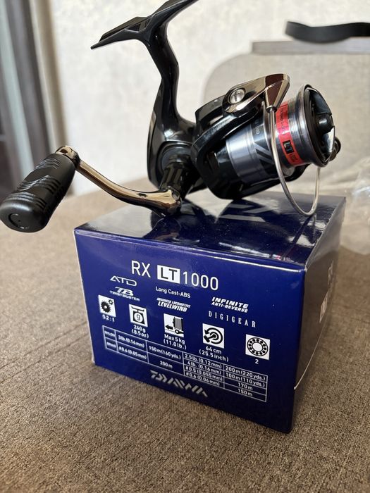 Продам катушку новую daiwa RX lt 1000