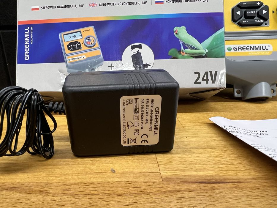 Sterownik Greenmill GB6968C 8 sekcji programator nawadnisnua 24V